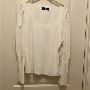 Pomander Place blouse in white. Never worn, no tags.